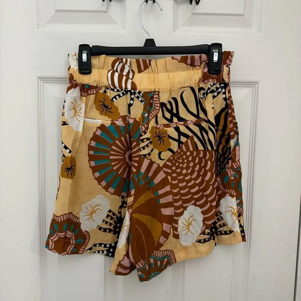 Scotch & Soda Women’s Sunray Shorts Size XS Multicolor Design Boho Artsy